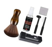 Kit de nettoyage pour disque - Brosse pour phonographe - Pour disques et platines - Antistatique