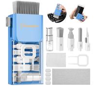 Kit de nettoyage pour écran d'ordinateur portable, outil de nettoyage électronique pour iPad, iPhone, brosse pour tablette, ordinateur, moniteur PC, objectif d'appareil photo avec bleu ciel breveté