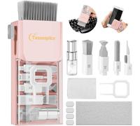 Kit de Nettoyage pour écran d'ordinateur Portable, Outil de Nettoyage pour Phone, Brosse pour Tablette, Ordinateur, écran PC, Objectif d'appareil Photo, Nouveau Design Compact avec Brevet avec Brevet