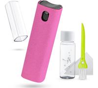 Kit de nettoyage pour écran tactile Smart Phone TV, ordinateur portable, tablette, PC, écrans plats LCD, lunettes, compatible avec iPhone iPad MacBook Pro Rose vif.[F1429]