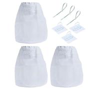Kit de nettoyage pour évent de sécheuse - Attache universelle pour aspirateur à peluches avec long tuyau flexible et brosse, collecteur de peluches réutilisable pour sans ventilation, outil de conduit