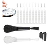 Kit de nettoyage pour haut-parleur de téléphone - Ensemble complet de 13 pièces avec poignée antidérapante et de précision pour enlever la saleté, conçu pour l'électronique délicate | Brosse
