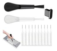 Kit de nettoyage pour haut-parleurs de téléphone - Kit complet de 13 pièces avec outils antidérapants et tuyaux de précision pour enlever la saleté, conçu pour l'électronique sensible, brosse de