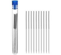 Kit de Nettoyage pour Imprimante 3D, Buses d'aiguille de Nettoyage, Buse d'extrudeuse en Acier Inoxydable, 10 pièces 0.4 mm, Buses en Acier Inoxydable, Aiguilles de Nettoyage, Aiguilles de Nettoyage