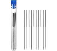 Kit de Nettoyage pour Imprimante 3D,Buses d'aiguille de Nettoyage,Buse d'extrudeuse en Acier Inoxydable,10 pièces 0.4 mm,Buses en Acier Inoxydable,Aiguilles de Nettoyage,Aiguilles de Nettoyage