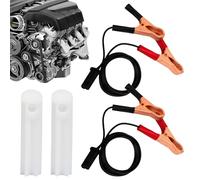 Kit de nettoyage pour injecteurs de véhicule - Adaptateur de nettoyage pour lave-vaisselle de voiture avec câble de test, pour SUV, camions préventifs, entretien du véhicule, tuning moteur