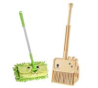 Kit de nettoyage pour , kit de jeu de rôle pédagogique réaliste | Ensemble de mini balais | Pour la maison, la chambre, la cuisine, l'anniversaire et Noël !