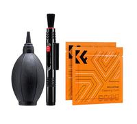 Kit de nettoyage pour objectif d'appareil photo avec pointe douce, souffleur d'air, tissu microfibre, stylo de nettoyage pour lentilles mobiles, pour appareils photo reflex numériques, élimination de