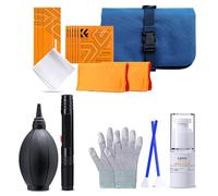 Kit de nettoyage pour objectif d'appareil photo avec pointe douce, souffleur d'air, tissu microfibre, stylo de nettoyage pour lentilles mobiles, pour appareils photo reflex numériques, élimination de