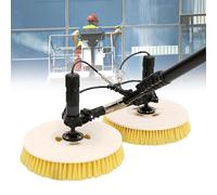 Kit de nettoyage pour panneau solaire DualHead Rota Brosse pour un entretien efficace et un entretien PV Idéal pour un usage domestique et commercial Facile à utiliser et