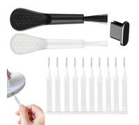Kit De Nettoyage pour Port De Chargement - Brosse De Détail pour Tablettes - Outil de Nettoyage téléphone avec Bouchon Anti-poussière - pour Soin Et Entretien Électronique Tablette PC Maison Voyage