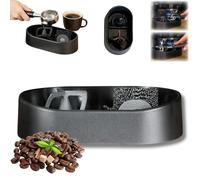 Kit de nettoyage pour porte-filtre à café, nettoyeur électrique professionnel automatique pour bac à marc, brosse anti-déversement et bac à marc pour 51/53/58 mm (1PCS)