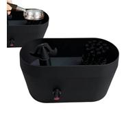 Kit De Nettoyage pour Porte-Filtre À Café, Station De Nettoyage Électrique, Brosse De en Profondeur Et Plateau Anti-déversement, pour Porte-filtres 51 53 58 Mm, À La Maison, Au Cellier, Au