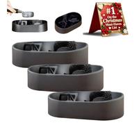 Kit de nettoyage pour porte-filtre à café, support de nettoyage pour expresso de qualité supérieure avec brosse de précision et plateau anti-déversement, appareil de nettoyage de filtre de machine à