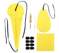 Kit de nettoyage pour saxophone alto ténor soprano - Chiffon de nettoyage en microfibre avec coussins d'embouchure pour saxophone et autres Struments à vent et bois - Kit de nettoyage pour clarinette
