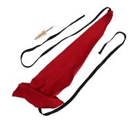 Kit de Nettoyage pour Saxophone, Écouvillon Absorbant Compact | Saxophone et Clarinette, Retire Humidité et Résidus, Tissu, Métal, Nylon, École et Fanfare