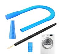 Kit de nettoyage pour sèche-linge - Nettoyeur de ventilation - Séchoir flexible et efficace - Raccord de tuyau d'aspiration - Pièces de rechange extensibles pour mariages, anniversaires, Noël