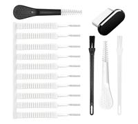 Kit de nettoyage pour téléphone portable - 15 pièces - Outils de nettoyage - Décapant la poussière - Accessoire d'entretien de précision - Suceur plat mìcro - Brosse douce pour la protection de voyage
