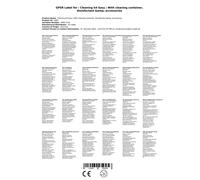 Kit de nettoyage pour tireuse à bière - Easy, avec récipient de nettoyage, désinfectant et accessoires Type D, Baevi - Poudre aPower - Alcaline, type D et type S