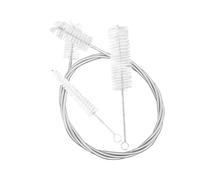 Kit de nettoyage pour trombone - 3 pièces - Outils de nettoyage de tuyaux en laiton - Brosse à tube flexible - Brosses d'embouchure de trompette - Fournitures de trombone