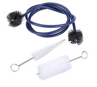 Kit de Nettoyage pour Trompette, Brosse pour Embouchure, Écouvillon Serpentin, Accessoire d'Entretien pour Instrument de Musique