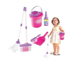 Kit de Nettoyage réaliste pour Apprendre Les tâches ménagères avec Outils | Ensemble d'outils de simulation pour développer imagination, motricité fine et responsabilités dès le plus jeune âge