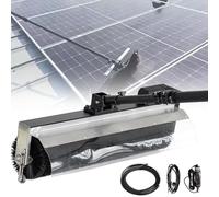 Kit de nettoyage réglable étanche pour panneau solaire - Brosse rotative électrique rétractable de 7,5 m pour un lavage efficace des panneaux photovoltaïques