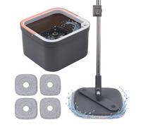 Relaxdays Kit de nettoyage avec réservoir d'eau
