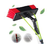 Kit de nettoyage télescopique pour panneau solaire - Poteau et brosse extensibles alimentés en eau
