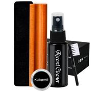 Kit De Nettoyage Vinyle Antistatique 4-en-1 Pour Disques LP : Brosse À Disques En Velours, Liquide Et Gel De Nettoyage Du Stylet