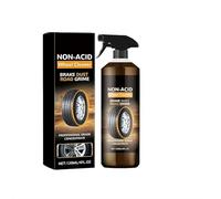 Kit de nettoyage Wheel Blaze avec éponge de nettoyage, puissant convertisseur de rouille, nettoyant de roue Brake Buster, transforme les roues sales en brillance instantanée et protection durable