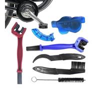 Kit de nettoyant à chaîne de vélos, kit de nettoyage de vélo de montagne, de maintenance du vélo, Ensemble de 6 accessoires de maintenance pour le de de motocross VTT Race