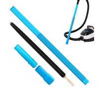 Kit de nettoyant de ventilation de sécheuse - pinceau flexible à charpie pour élimination de la poussière avec accessoire de tuyau à vide, entretien hebdomadaire, routine saisonnière, petit espace, ma