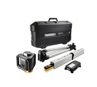 Kit de niveau laser rotatif à 360 degrés avec récepteur laser roulant