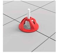 Kit de nivellement de carrelage - Clips réutilisables Système à visser - Pose sols et murs - 2 mm
