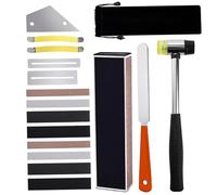 Kit de nivellement de frettes, outils Luthier professionnels avec limes à marteau et outils frette guitare plus complets pour l'entretien des instruments