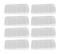 Kit de nivellement de meubles transparent 8 pièces pour réduire la stabilité dans les tables, chaises et armoires sur sols durs