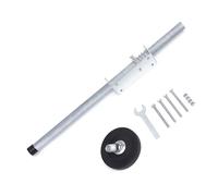 Kit de nivellement professionnel pour pieds d'échelle - Paire de stabilisateurs réglables pour escaliers et surfaces inégales - Kit de nivellement permanent avec pieds en caoutchouc