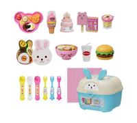 Kit de Nourriture pour - Ensemble de Jouets de Simulation de Repas éducatifs, Pack d'activités d'alimentation de Jeu de rôle, Accessoires de Cuisine de Jeu d'apprentissage, Ensemble de u ima