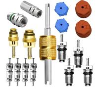Kit de noyau de valve de climatisation, comprenant des noyaux de valve R12 et R134a pour les systèmes de réfrigération de climatis