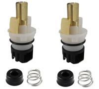 Kit de noyau de valve RP25513 en laiton compatible avec robinets à deux poignées et ensembles de siège et ressort RP4993 (2 ensembles)