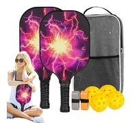 Kit de pagaie professionnel léger en fibre de verre, technologie d'absorption des chocs, accessoires de sport ergonomiques pour intérieur et extérieur, 20 x 40 cm