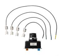 Kit de panneau avant compatible avec les modèles de barbecue Genesis 330 et 200 Convient pour Weber E330 EP330 S330 CEP330 S310 E310 Contient 1 module 4 fils 4 électrodes Installation pratique