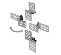 Kit de panneau d'accès avec loqueteau magnétique pour inspection et service de trappe WITPOCE Écran MU1