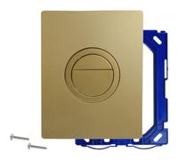 Kit de panneau de chasse moderne ABS double fonction finition noire 19,7 cm | Aspect chromé argenté, support horizontal vertical, kit d'installation facile, style minimaliste moderne, ABS