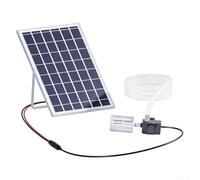 Kit de panneau solaire 10 W Pompe submersible 12 V 240 l/h (sans interrupteur)