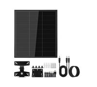 Kit de Panneau Solaire 20 W MPPT avec Cellules de Charge Solaire 5 V, 6 V, 9 V et 12 V et Emplacements pour Batterie pour Caméras WiFi et Routeurs