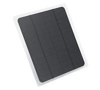 Kit de Panneau Solaire 5W 12V Chargeur pour Batterie de Véhicule | Modèle Universel avec Câble USB Et Clip pour Moto Bateau RV Remorque Et Maison