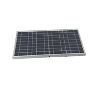 Kit de panneau solaire étanche IP65 avec pinces crocodiles compactes pour voiture, bateau, camping-car, entretien de la batterie et alimentation en énergie à l'extérieur 15 W 12 V