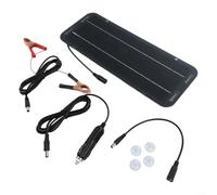 Kit de panneau solaire portable 12 V 30 W - Module photovoltaïque monocristallin en silicium 12 V - Chargeur de batterie - Pour caravane, yacht, marine, randonnée, trekking, voyage